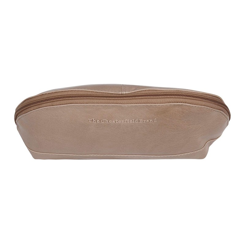 The Chesterfield Brand Torino Leather Cosmetic Bag 8 cm, Cream