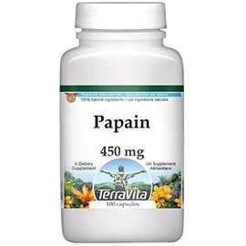 Papain - 450 mg (100 Capsules, ZIN: 523265)