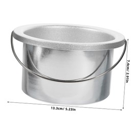 CIYODO Practical Wax Melting Pot with Lid 600cc Capacity Non-Stick Safe for Hair Removal