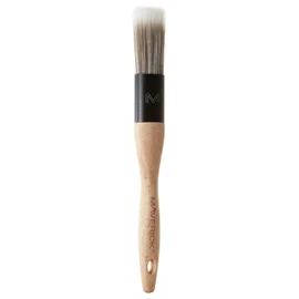 Maverick 101 Series X Paint Brush 1" Professional Straight Cut Oval Memex Head with FSC Wood 1 inch