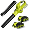 Leaf Blower Cordless - 21V Powerful Electric Leaf Blower with