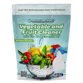 Solutions HOCL - Vegetable and Fruit Cleaner - 1360.78Grams Pack