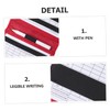 Kisangel Golf Scorecard Book Stylish Oxford Scorekeeping Holder Portable Golfs
