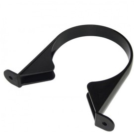 FLOPLAST 110mm soil pipe clip black