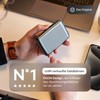 ÖGON -DESIGNS- Aluminium Card Case, RFID Protection Against Fraud and