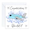 Airline Pilot Captain congratulations you did it Card qualify etc