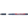 Edding 1800-3S Pigment Liner, Fibre-tip Pen, Black, Pack of 3