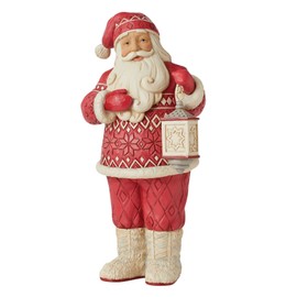 Jim Shore Heartwood Creek - Santa with Fuzzy Boots Figurine