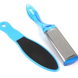 2P Foot Care Heel Exfoliating Sandpaper Callus Remover Double-Sided Foot File Foot Sole 4ea