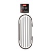 TATAY - Large oval shower basket with front opening. Black