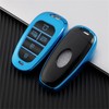 Kespevn for Hyundai Key Fob Cover 5 Button Soft TPU