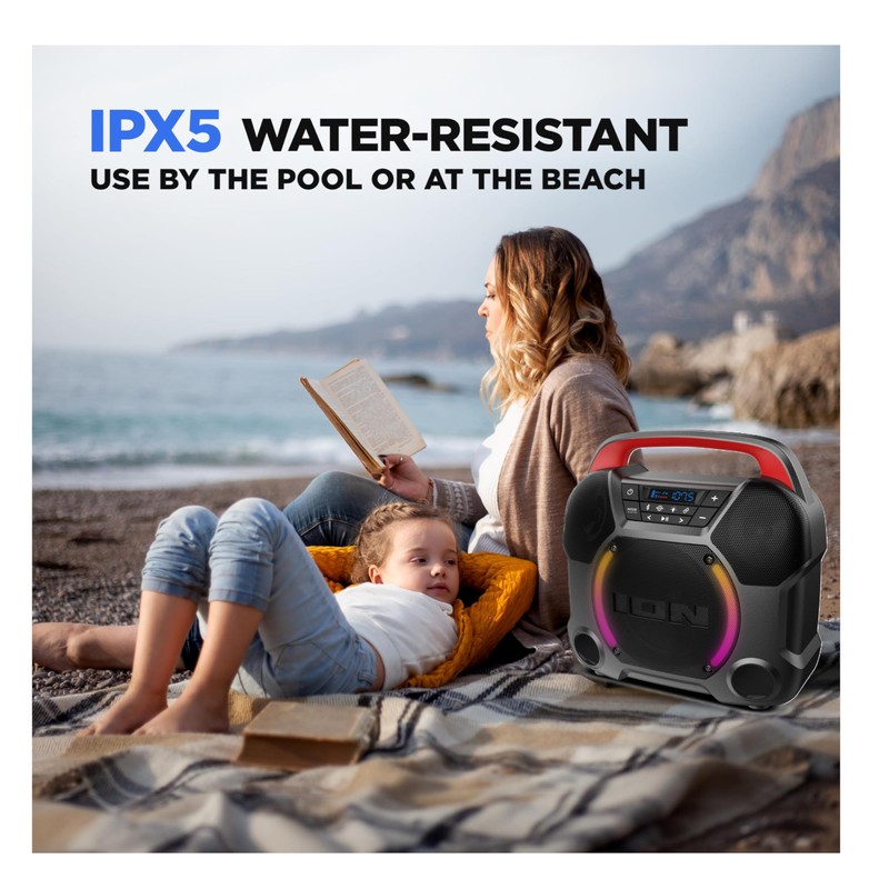 ION Audio Pathfinder Go Portable Speaker - Black (Renewed)