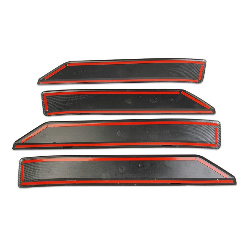Carbon Fiber Door Panel Trim Cover Accessories fit for 2014-2021