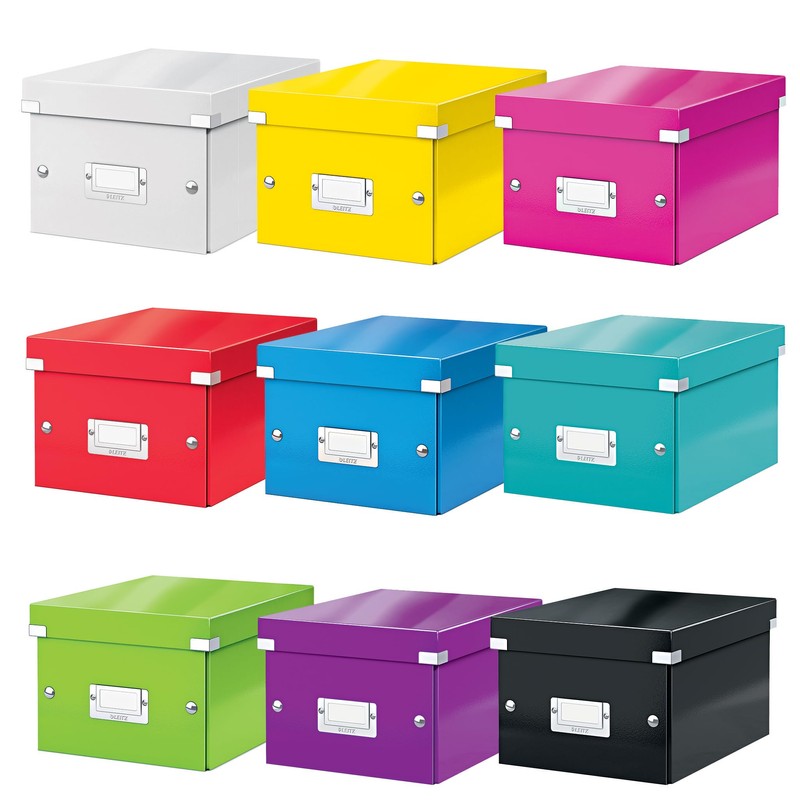 Leitz WOW A5 Storage Box, Click and Store Range, Small