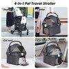 Beberoad Pets T1 Double Pet Stroller for 2 Small Dogs
