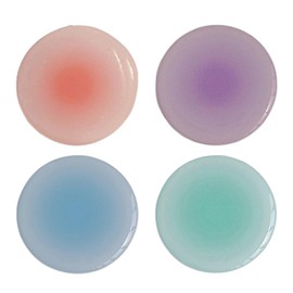 4-Piece Gradient Phone Grip Set - Multi-Angle Stand & Finger Loop for Smartphones/Tablets (Solid Color Options)