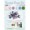 Leane Creatief A4 0.8mm Flower Foam Sheets 6pcs - Set