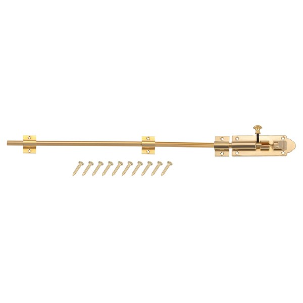 uxcell uxcell 20" Cane Bolts for Gate, Barrel Bolt Latch