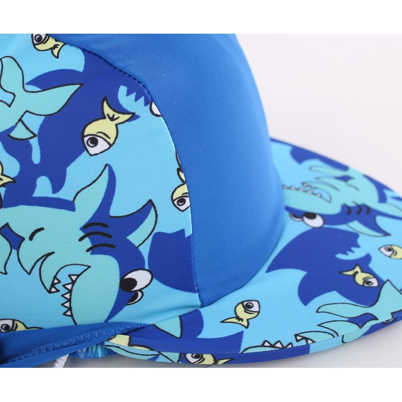 Connectile Kids' Summer UV Protection Flap Cap, Quick Drying, Water