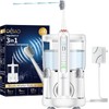 Electric Toothbrush with Water Flosser Combo in One, Professional Flossing
