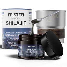 100% Pure Shilajit Resin - Organic Himalayan Shilajit for Men & Women | Rich in Fulvic Acid & 85+ Trace Minerals | Shilajit Pure Himalayan Organic