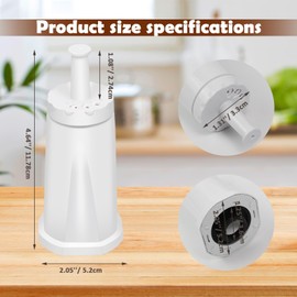 4 Pack Replacement Water Filter for Breville Oracle Touch BES990, Oracle BES980, Barista Touch Impress BES881, Barista Touch BES880, Barista Pro BES878, Dual Boiler BES920 Bambino ClaroSwiss Sage