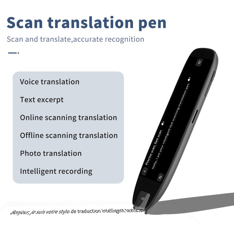 Scan Translator Pen, Dyslexia Tools, Language Translator Device, Text to