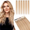 Elailite Real Hair Extensions Clip Balayage Silk Lace in Wefts