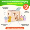 Soliga | HERZSTÜCK Wooden Cube Set | Shapes and Animals