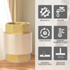 ChillWaves Brass In-Line Spring Check Valve DN50 2" Female Thread,