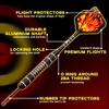 Pack of 12 Darts Metal Tip, 20/24/26 g Professional Darts,