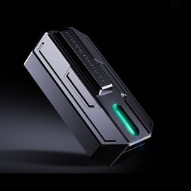 OBEST Luminous Fidget Toy Fidget Cube Magnetic Fidget Slider 3 Layer Push Toys Office Fidget Toys EDC Hand Play Stress Relief Stress Relief Toy for Adults Killing Time Gift Present Christmas Gray Gray