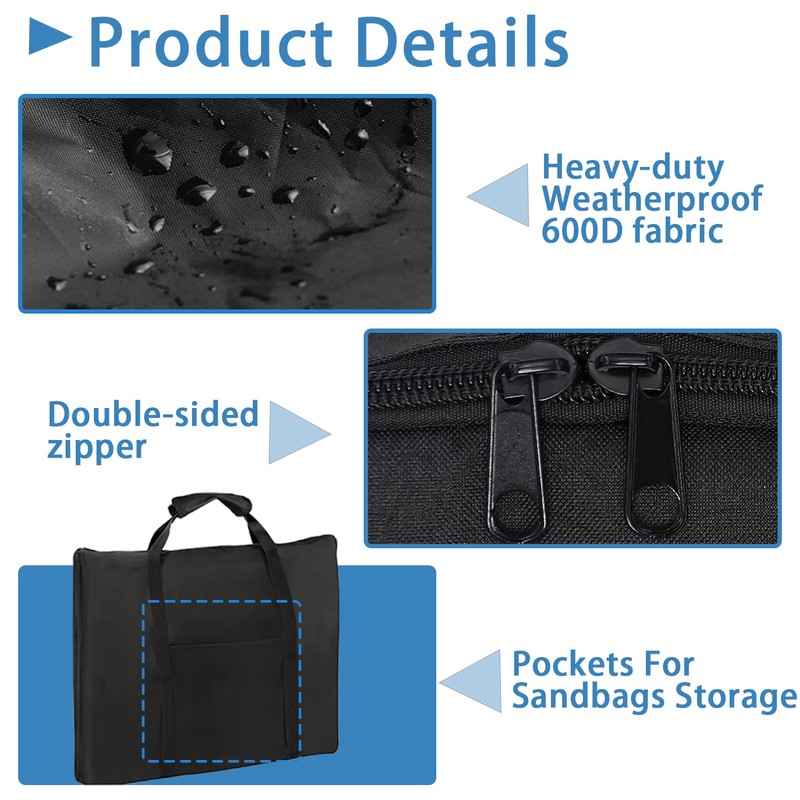 Rilime Griddle Carry Bag for Camp Chef SG30,SG14,FG20,MSG20 Models, 600D