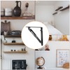 sourcing map Folding Bracket 6 Inch 150mm for Shelves Table