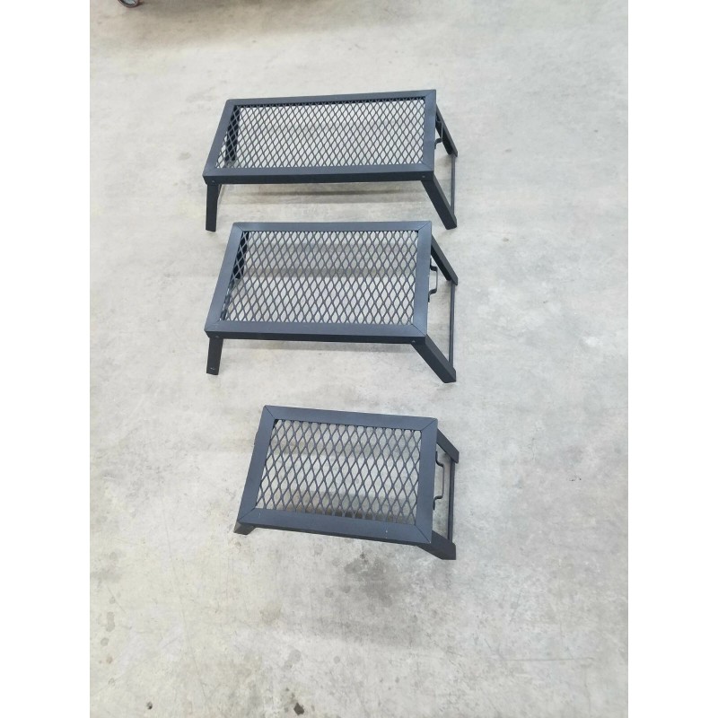 Large Black Campfire Grill