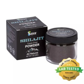 Sayan Shilajit Fine grain Fulvic Acid Altai Mountains Russia 28 Day Supply Purified - 28g / 46 servings