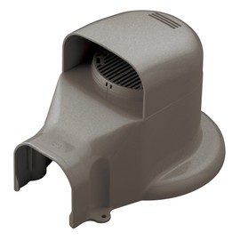 Inaba Denko LDWX-70L-B Decorative Plumbing Cover, Wall Corner, Air Conditioner Cap/Ventilation Air Conditioner, Wall Removal, Brown
