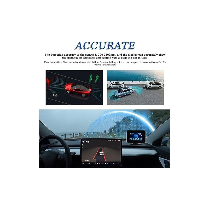 Shkalacar - Sistema de radar de sensor de estacionamiento de