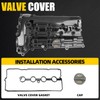 MILIPARTS Aluminum Engine Valve Cover Compatible with 2013-2022 Mazda 3