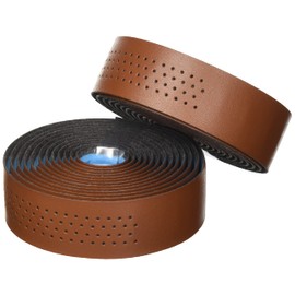 Brooks Bicycle Grip/Bar Tape [MICROFIBER BAR TAPE] Abrasion and Water Resistant Polyurethane Coating, Honey Brown