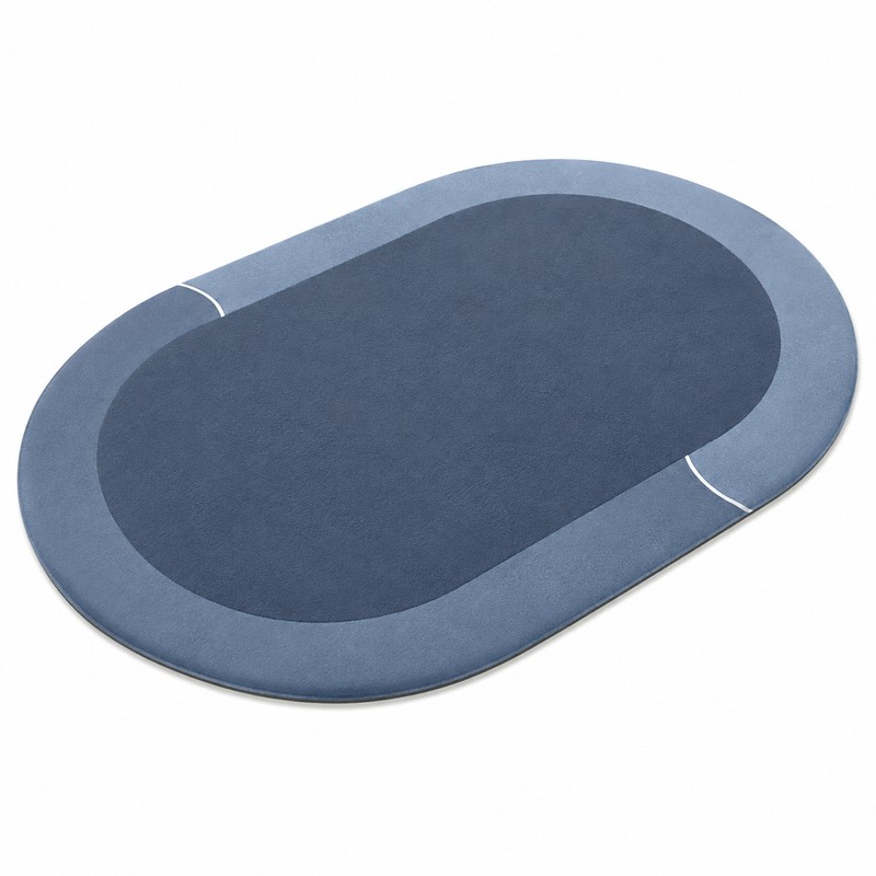 Bathroom Bath Mat for Shower and Entrance - Soft Absorbent