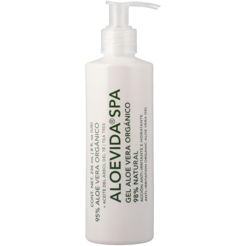 Aloe Vida Gel 99% Aloe Vera Orgánico con Aceite de