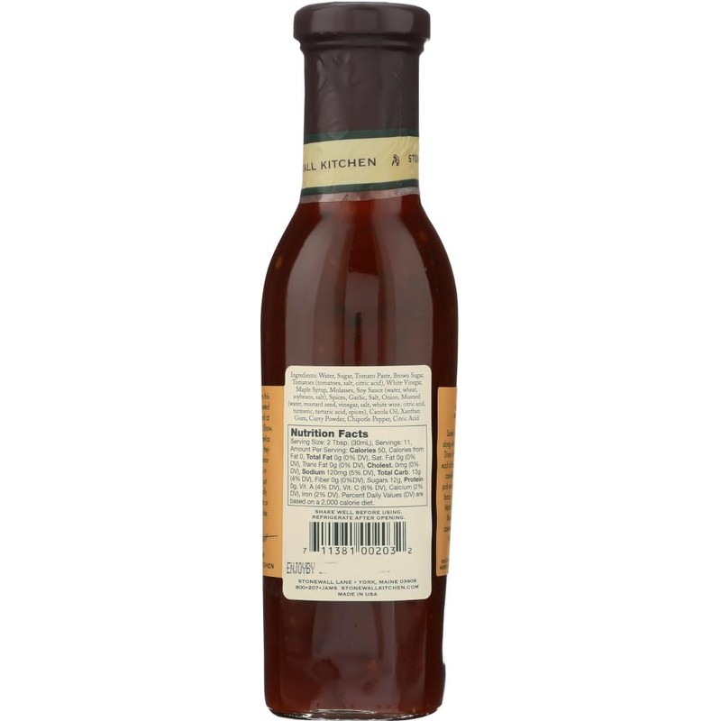 Stonewall Kitchen Maple Chipotle Grille Sauce, 11 Ounces (Pack of