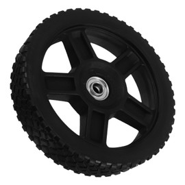 SUPVOX Lawn Mower Wheels: 8 Inch Lawn Mower Replacement Wheels For Garden Landscaping - Rubber And Plastic Casters For Outdoor Equipment