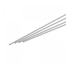 uxcell 304 Stainless Steel Round Tube 1mm OD 0.3mm Wall Thickness 300mm Length 4 Pcs