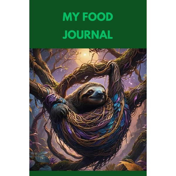 MY FOOD JOURNAL: BLANK 120 lined page notebook