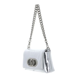 LIU JO Lapuffy ECS Crossbody Bag S Silver, silver
