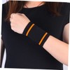 Sosoport 4sets Breathable Sports Wristbands for Athletic Activities Elastic Support