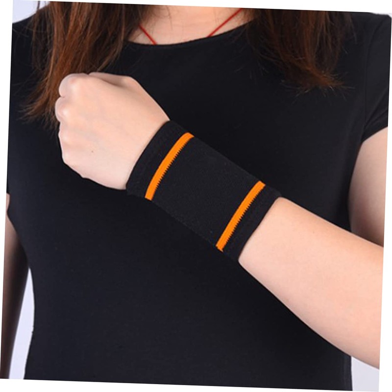 Sosoport 4sets Breathable Sports Wristbands for Athletic Activities Elastic Support