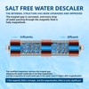 Salt-Free Water Descaler Whole House, Scale Water Softener System, ¾-Inch